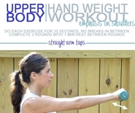 Upper Hand Weight Body Workoout