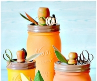 DIY Pumpkin Jars