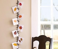 Leaf card art