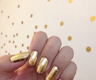 Gold nails