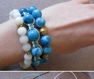 DIY Large Beads Bracelet
