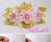 DIY Ribbon Flower