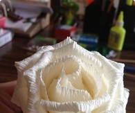 DIY Easy Corrugated Paper Rose