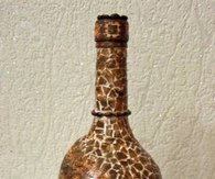 DIY African Motif Bottle