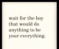 Wait for the boy