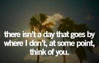 think of you