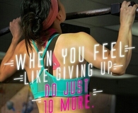 Just do more