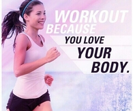 Workout because you love your body