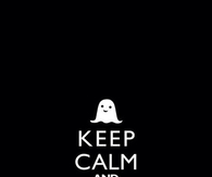 Keep calm and say boo