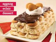 eggnog Eclair Dessert