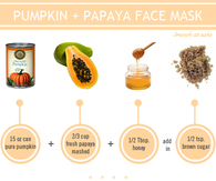 Pumpkin and Papaya Face Mask
