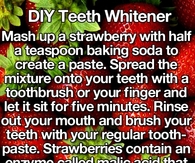 DIY Teeth Whitener