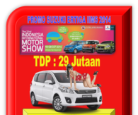 Promo Mobil Suzuki Ertiga IIMS 2014