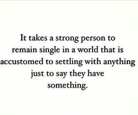 It takes a strong person