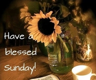 Have a blessed Sunday