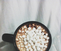 Marshmallows and hot chocolate