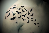 Bat tattoo
