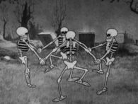 Dancing skeletons