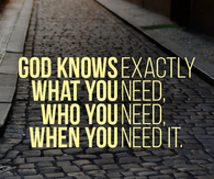 God knows