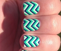 Chevron nails