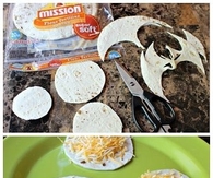DIY MINI PUMPKIN TORTILLAS