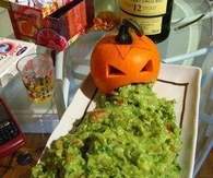 Guacamole Puking Pumpkin