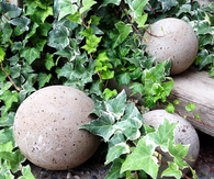 DIY Concrete Garden Globes