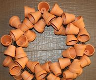 Claypot Wreath