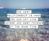 The best relationship