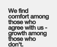 We Find Comfort