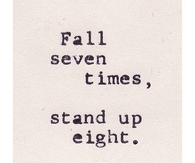 Fall Seven Times
