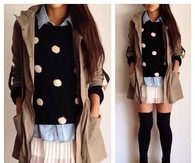 Mini skirt combination