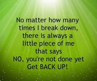 get back up