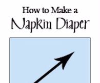 DIY Diaper Napkin