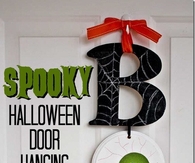 Boo Halloween Door Hanging