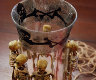 Skeleton Vase