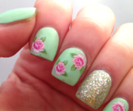 Rosey nails