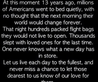 13 years later
