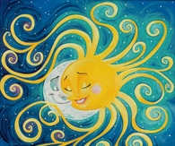 Night meets day