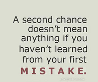 a second chance