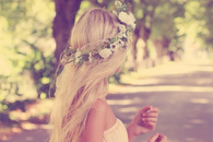 Flower headband