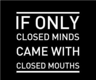 closed minds