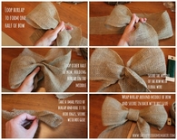 DIY Wreath Bow