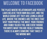 welcome to facebook