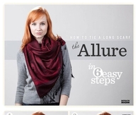 DIY Scarf the Allure