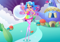 colorful girl