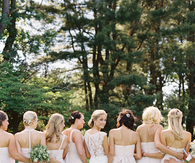 Bride & Her Bridesmaids