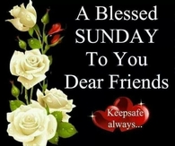 a blessed sunday to you