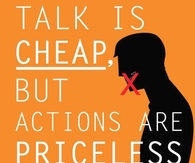 Actions are priceless