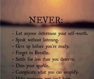 Never
